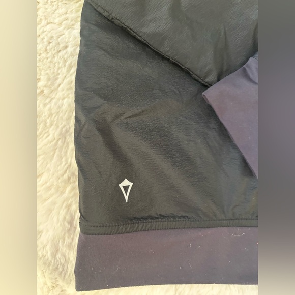 Ivivva by Lululemon Reversible Black Bomber Jacket Size 12 - Picture 6 of 12